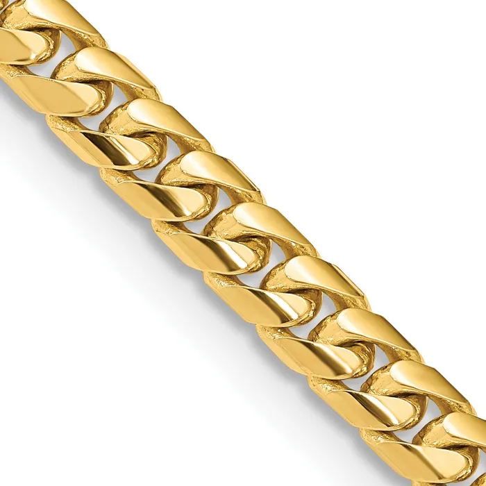 14K 20 inch 675mm Solid Miami Cuban Link with Lobster Clasp Chain Necklace MDS Necklaces 14K 20 inch 675mm Solid Miami Cuban Link with Lobster Clasp Chain Necklace MDS Necklaces