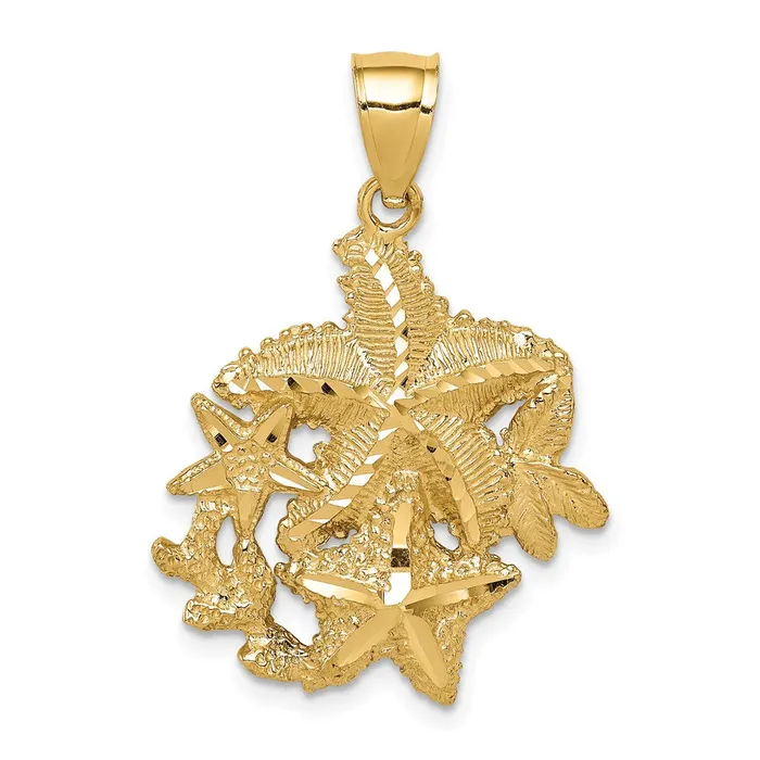 Goldia PreStyled Sets 14k Yellow Gold Starfish Pendant