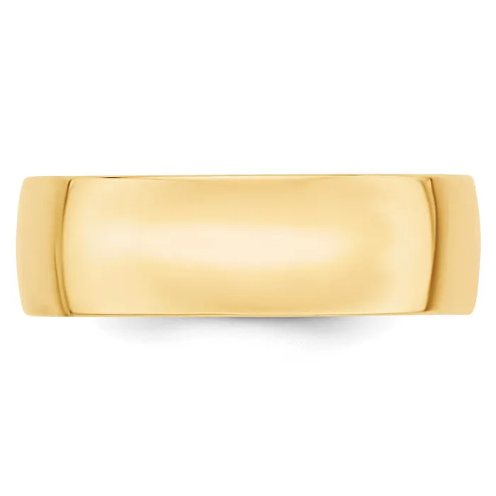 Goldia Rings Solid 10K Yellow Gold 7mm Light Weight Comfort Fit MensWomens Wedding Band Ring Size 11 Goldia Rings Solid 10K Yellow Gold 7mm Light Weight Comfort Fit MensWomens Wedding Band Ring Size 11