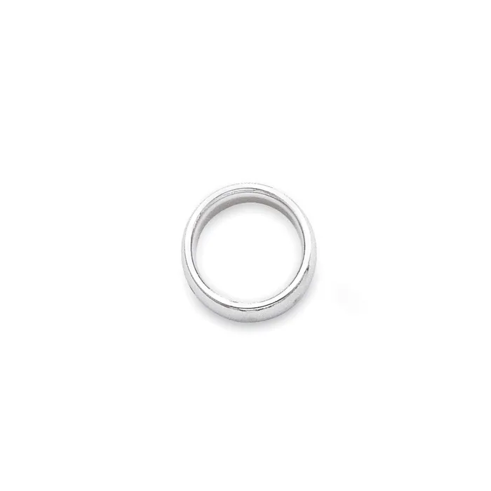 Goldia Rings Solid 18K Yellow Gold White Gold 3mm Comfort Fit MensWomens Wedding Band Ring Size 45