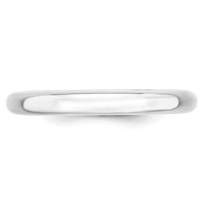 Goldia Rings Solid 18K Yellow Gold White Gold 3mm Comfort Fit MensWomens Wedding Band Ring Size 45