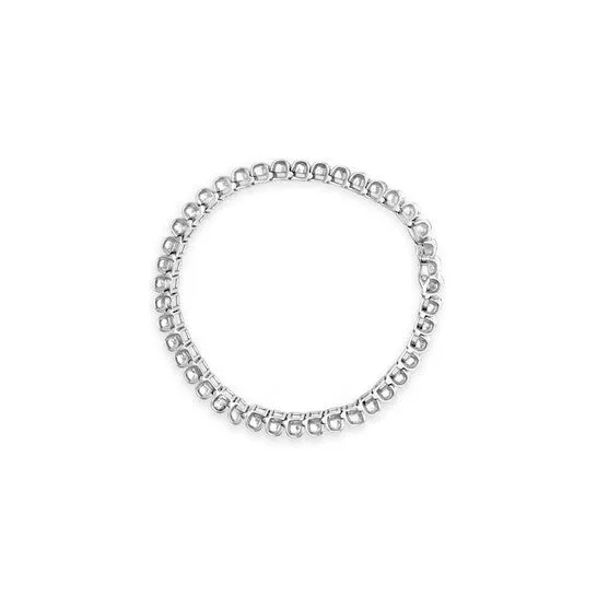 JMS always Original 14K White Gold 500 Cttw Square Princess Cut White Diamond Rectangular Invisible Set Link Tennis Bracelet HI Color SI2I1 Clarity Bracelets JMS always Original 14K White Gold 500 Cttw Square Princess Cut White Diamond Rectangular Invisible Set Link Tennis Bracelet HI Color SI2I1 Clarity Bracelets