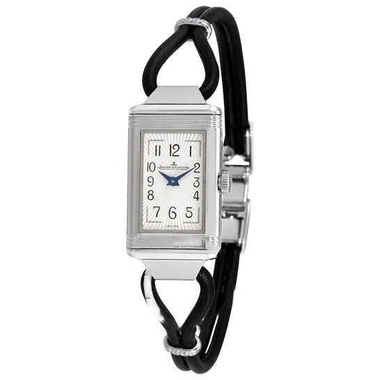 JMS always Watches Original Jaeger LeCoultre Reverso One Cordonnet Silver Dial Ladies Watch Q3268520 JMS always Watches Original Jaeger LeCoultre Reverso One Cordonnet Silver Dial Ladies Watch Q3268520