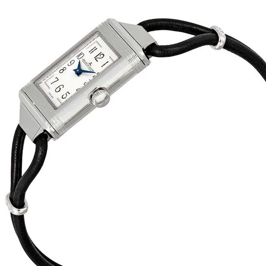 JMS always Watches Original Jaeger LeCoultre Reverso One Cordonnet Silver Dial Ladies Watch Q3268520 JMS always Watches Original Jaeger LeCoultre Reverso One Cordonnet Silver Dial Ladies Watch Q3268520