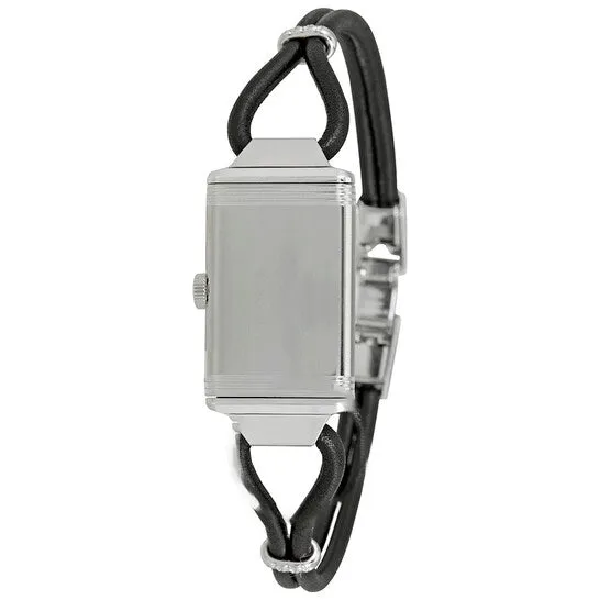 JMS always Watches Original Jaeger LeCoultre Reverso One Cordonnet Silver Dial Ladies Watch Q3268520 JMS always Watches Original Jaeger LeCoultre Reverso One Cordonnet Silver Dial Ladies Watch Q3268520