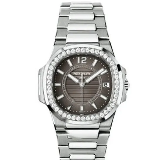 JMS always Watches Original Patek Philippe Nautilus Grey Dial 18kt White Gold Ladies Watch 70101G010 JMS always Watches Original Patek Philippe Nautilus Grey Dial 18kt White Gold Ladies Watch 70101G010