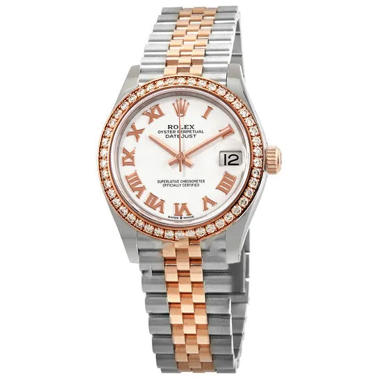 Original Rolex Datejust 31 White Dial Automatic Ladies Steel and 18kt Everose Gold Jubilee Watch 278381WRJ JMS always Watches Original Rolex Datejust 31 White Dial Automatic Ladies Steel and 18kt Everose Gold Jubilee Watch 278381WRJ JMS always Watches