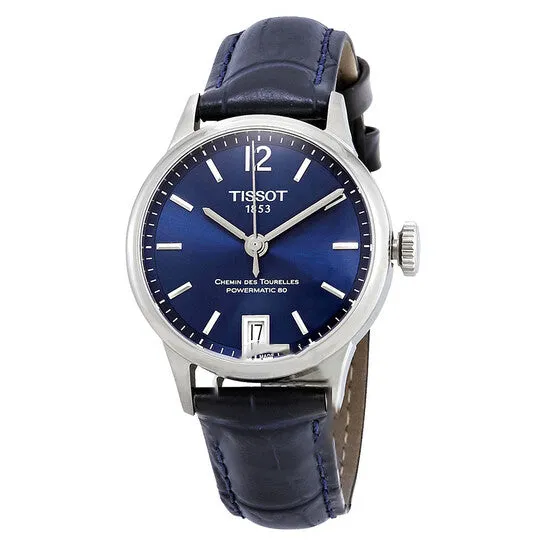 Original Tissot Chemin Des Tourelles Automatic Chronometer Blue Dial Ladies Watch T0992071604700 JMS always Watches Original Tissot Chemin Des Tourelles Automatic Chronometer Blue Dial Ladies Watch T0992071604700 JMS always Watches