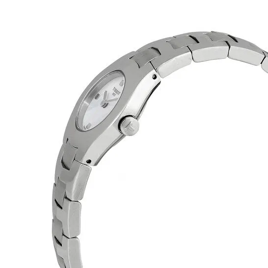 Original Tissot TTrend TRound Mother of Pearl Dial Stainless Steel Ladies Watch T64128581 JMS always Bracelets Original Tissot TTrend TRound Mother of Pearl Dial Stainless Steel Ladies Watch T64128581 JMS always Bracelets