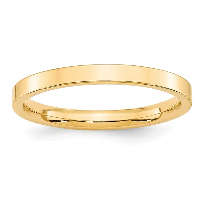 Rings Goldia Solid 18K Yellow Gold 25mm Standard Flat Comfort Fit MensWomens Wedding Band Ring Size 9 Rings Goldia Solid 18K Yellow Gold 25mm Standard Flat Comfort Fit MensWomens Wedding Band Ring Size 9