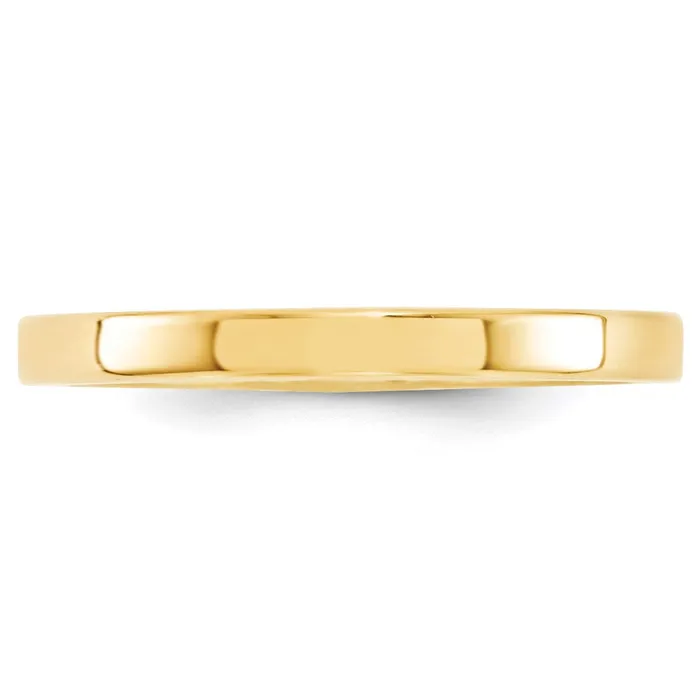 Rings Goldia Solid 18K Yellow Gold 25mm Standard Flat Comfort Fit MensWomens Wedding Band Ring Size 9 Rings Goldia Solid 18K Yellow Gold 25mm Standard Flat Comfort Fit MensWomens Wedding Band Ring Size 9