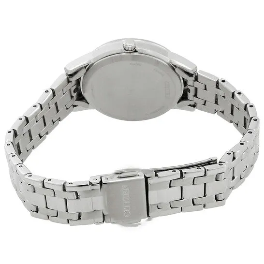 Watches JMS always Original Citizen EcoDrive Diamond Blue Dial Ladies Watch FE124081L Watches JMS always Original Citizen EcoDrive Diamond Blue Dial Ladies Watch FE124081L