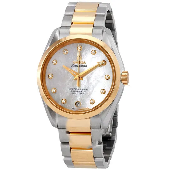 Watches JMS always Original Omega Seamaster Aqua Terra Automatic Chronometer Diamond Ladies Watch 23120392155004 Watches JMS always Original Omega Seamaster Aqua Terra Automatic Chronometer Diamond Ladies Watch 23120392155004
