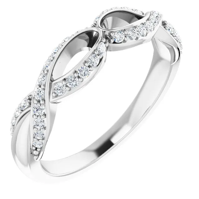 TreasureFineJeweler Rings 14K White 38 CTW Natural Diamond Anniversary Band TreasureFineJeweler Rings 14K White 38 CTW Natural Diamond Anniversary Band