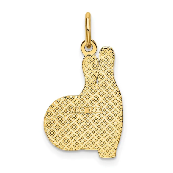 TreasureFineJewelers Charm Necklaces 14k Bowling Pins Charm