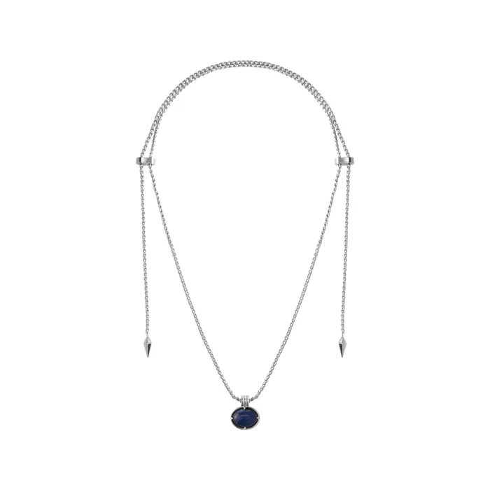 Blackheadshop Snake Fang Bead PullThrough Double Layer Necklace Necklaces