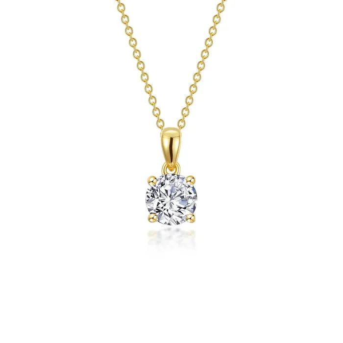 125 CTW 4Prong Solitaire Necklace Lafonn Necklaces