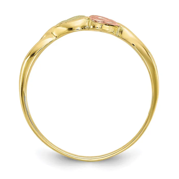 10k Tricolor Black Hills Gold Ring 10BH628WBC WB Choice Jewelry Rings 10k Tricolor Black Hills Gold Ring 10BH628WBC WB Choice Jewelry Rings