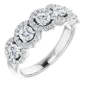 14K White 1 CTW Diamond Anniversary Band12283060007PSTWBC WB Choice Jewelry Rings 14K White 1 CTW Diamond Anniversary Band12283060007PSTWBC WB Choice Jewelry Rings