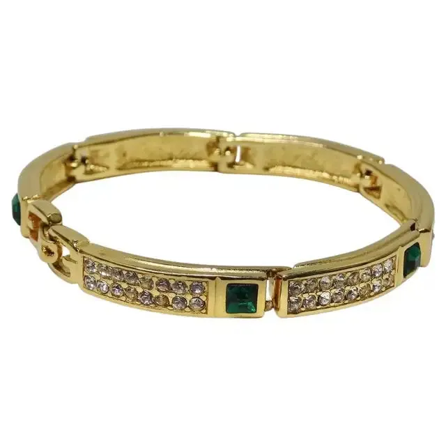 Givenchy 1990 Gold Plated Bracelet Vintage by Misty Bracelets