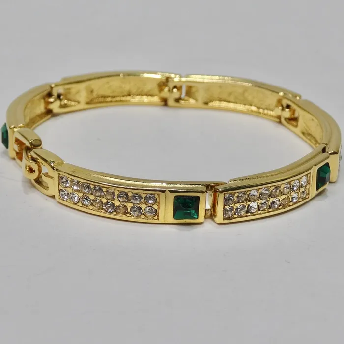 Givenchy 1990 Gold Plated Bracelet Vintage by Misty Bracelets