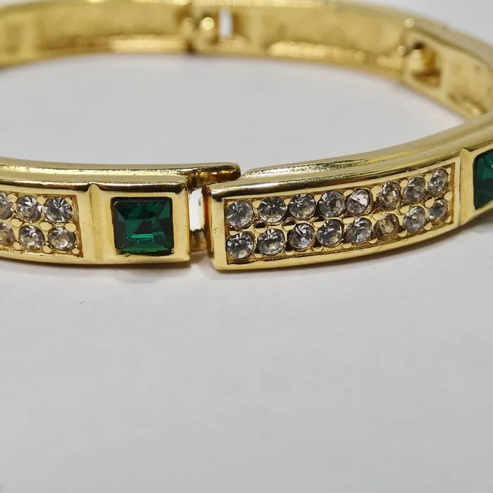 Givenchy 1990 Gold Plated Bracelet Vintage by Misty Bracelets
