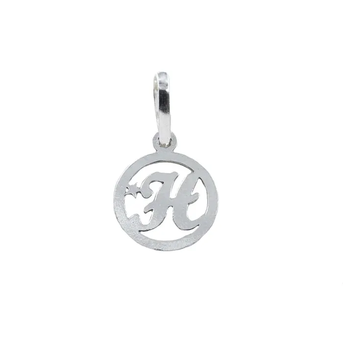Karizma Jewels Necklaces Real Sterling Silver Alphabet Letter Pendant