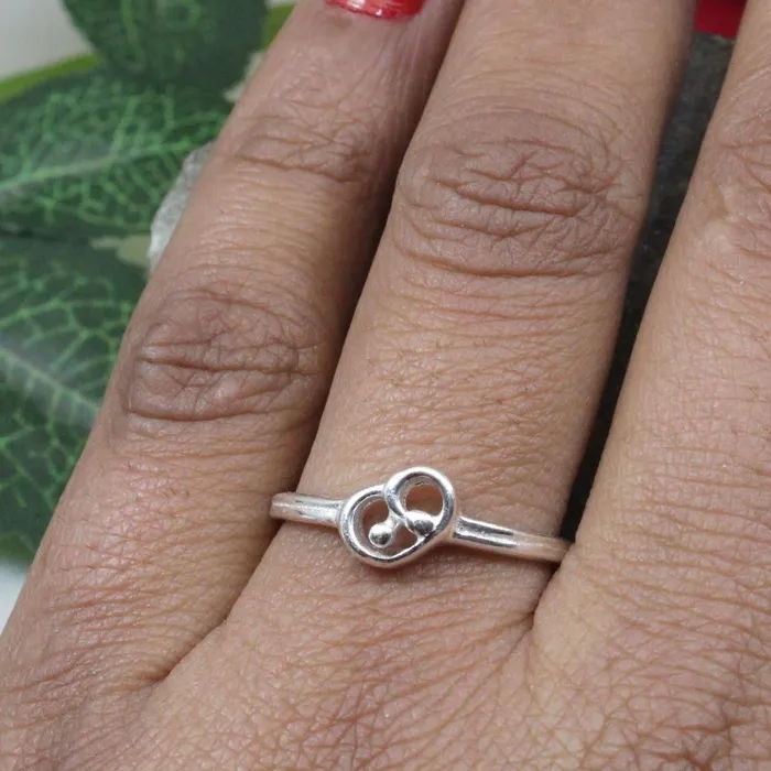 Karizma Jewels Rings Real Solid 925 Sterling Silver Heart Shape Women Finger Ring Karizma Jewels Rings Real Solid 925 Sterling Silver Heart Shape Women Finger Ring