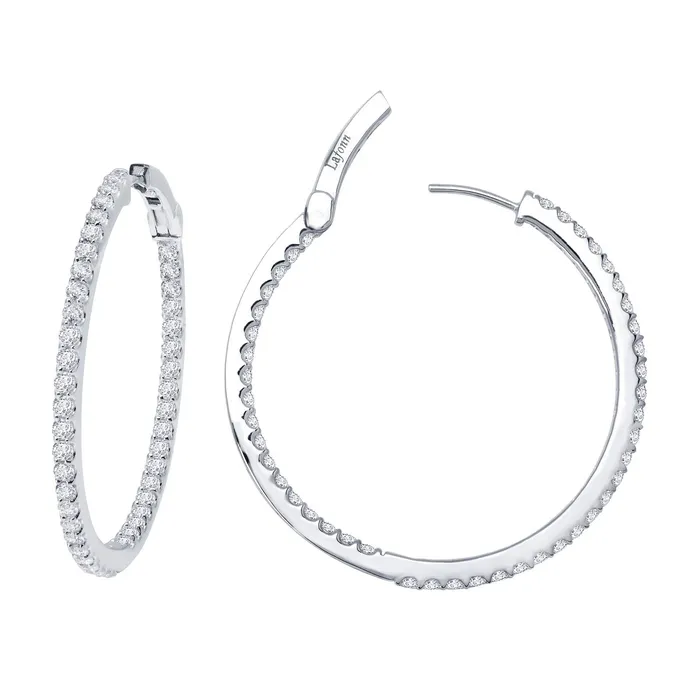 Lafonn 45mm Hoop Earrings Earrings