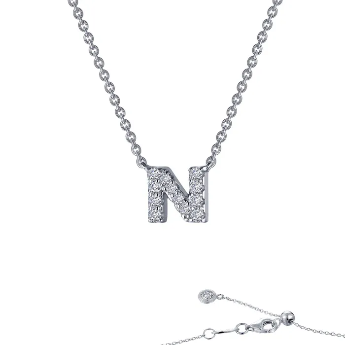 Letter N Pendant Necklace Lafonn Necklaces