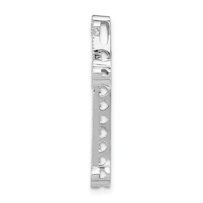 Necklaces Sterling Silver CZ Cross Chain Slide 16in w2in ext NecklaceWBCQG564616 WB Choice Jewelry Necklaces Sterling Silver CZ Cross Chain Slide 16in w2in ext NecklaceWBCQG564616 WB Choice Jewelry