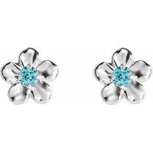 Platinum Youth Imitation December Birthstone Flower Earrings 86737658PSTWBC WB Choice Jewelry Earrings Platinum Youth Imitation December Birthstone Flower Earrings 86737658PSTWBC WB Choice Jewelry Earrings