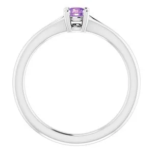 Rings Platinum Amethyst Youth Solitaire Ring71984640PSTWBC WB Choice Jewelry Rings Platinum Amethyst Youth Solitaire Ring71984640PSTWBC WB Choice Jewelry
