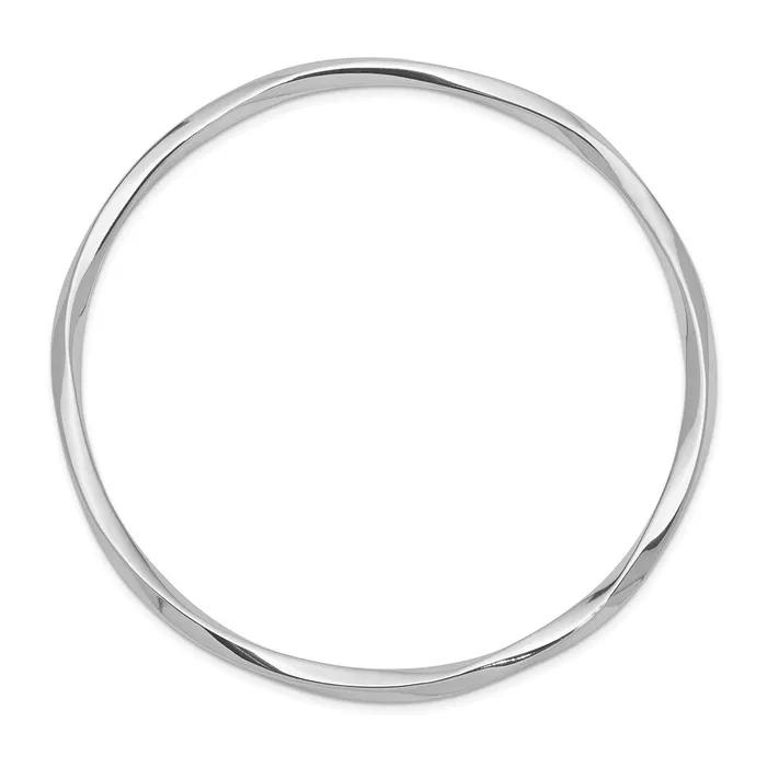 Rings Sterling Silver Rhodiumplated 350mm BangleWBCQB894 WB Choice Jewelry Rings Sterling Silver Rhodiumplated 350mm BangleWBCQB894 WB Choice Jewelry