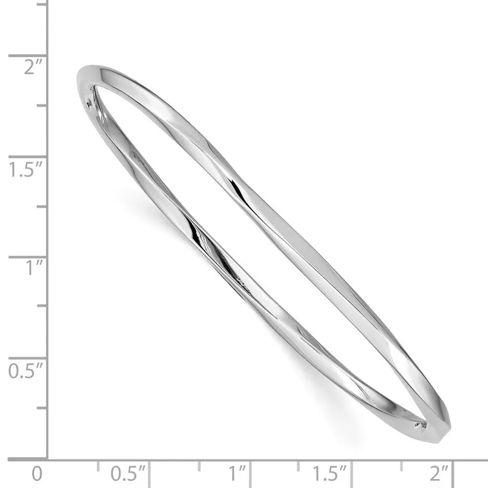 Rings Sterling Silver Rhodiumplated 350mm BangleWBCQB894 WB Choice Jewelry Rings Sterling Silver Rhodiumplated 350mm BangleWBCQB894 WB Choice Jewelry