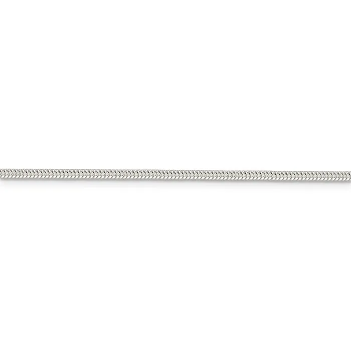 Sterling Silver 2mm Round Snake ChainWBCQSNL06030 WB Choice Jewelry Rings Sterling Silver 2mm Round Snake ChainWBCQSNL06030 WB Choice Jewelry Rings