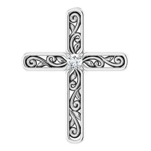 WB Choice Jewelry Necklaces Platinum 03 CTW Diamond Cross Pendant R42357603PSTWBC WB Choice Jewelry Necklaces Platinum 03 CTW Diamond Cross Pendant R42357603PSTWBC