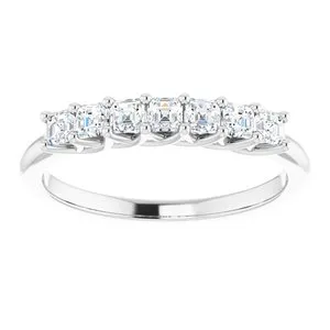 WB Choice Jewelry Rings 14K White 12 CTW Diamond Anniversary Band1240326065PSTWBC WB Choice Jewelry Rings 14K White 12 CTW Diamond Anniversary Band1240326065PSTWBC
