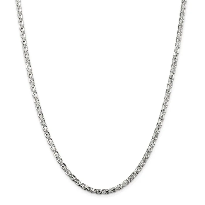 WB Choice Jewelry Rings Sterling Silver 35mm Diamondcut Round Spiga ChainWBCQSR10026 WB Choice Jewelry Rings Sterling Silver 35mm Diamondcut Round Spiga ChainWBCQSR10026