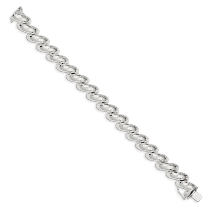 WB Choice Jewelry Sterling Silver 12mm San Marco BraceletWBCQM257 Bracelets WB Choice Jewelry Sterling Silver 12mm San Marco BraceletWBCQM257 Bracelets