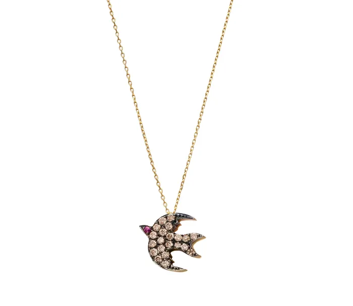 Baby Bird Necklace Nayla Shami Necklaces