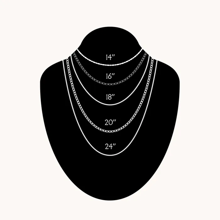 Charm Necklaces Marlo Laz Large PB Charm Montana Sapphire