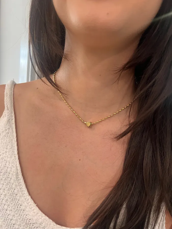 Necklaces simple cube necklace bubs sass