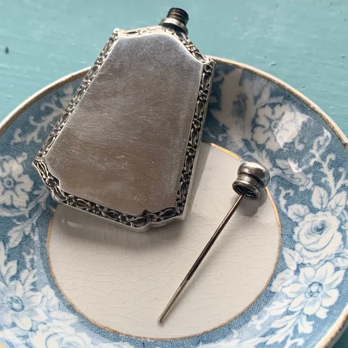 Perfume Bottle Sterling Silver Vintage Love Vintage Paris Rings Perfume Bottle Sterling Silver Vintage Love Vintage Paris Rings