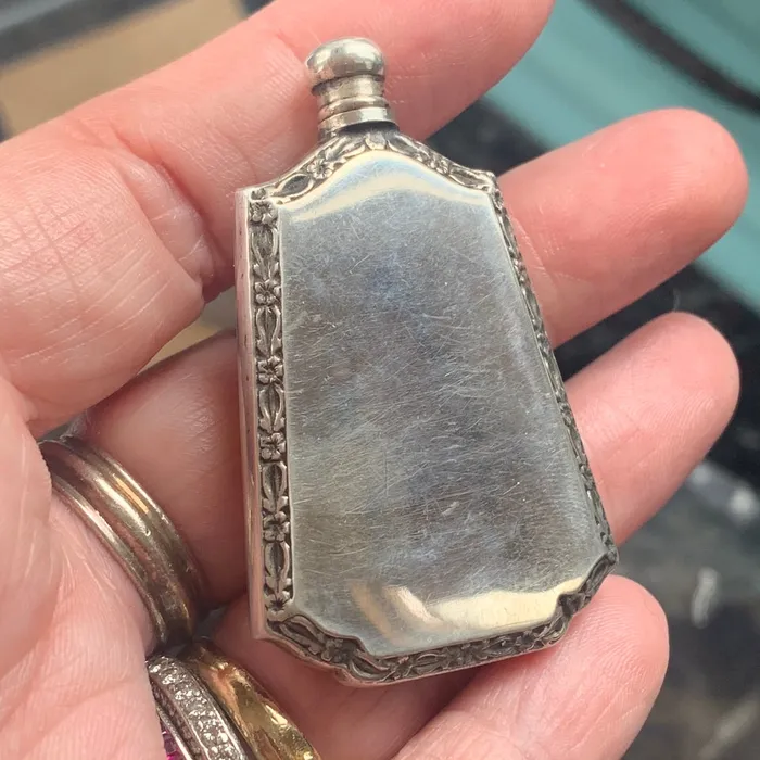Perfume Bottle Sterling Silver Vintage Love Vintage Paris Rings Perfume Bottle Sterling Silver Vintage Love Vintage Paris Rings
