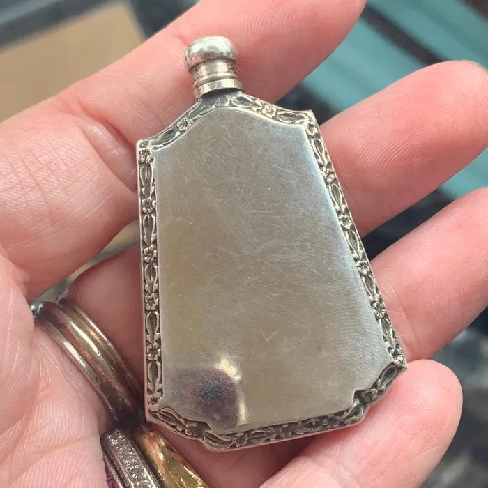 Perfume Bottle Sterling Silver Vintage Love Vintage Paris Rings Perfume Bottle Sterling Silver Vintage Love Vintage Paris Rings