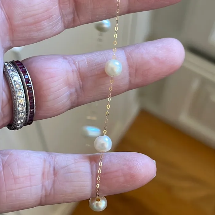 Vintage Paris Jewelry Bracelets Pearl Bracelet 18k Gold As Found Vintage Vintage Paris Jewelry Bracelets Pearl Bracelet 18k Gold As Found Vintage