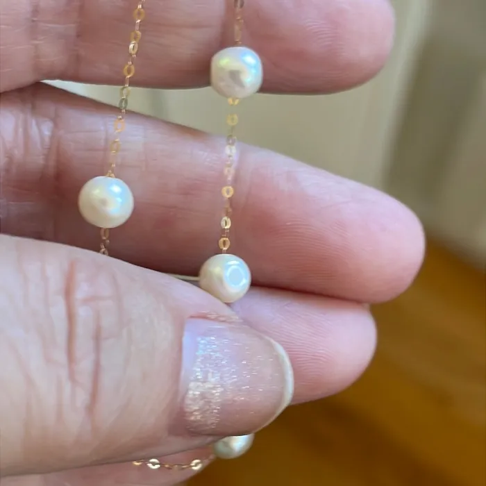 Vintage Paris Jewelry Bracelets Pearl Bracelet 18k Gold As Found Vintage Vintage Paris Jewelry Bracelets Pearl Bracelet 18k Gold As Found Vintage