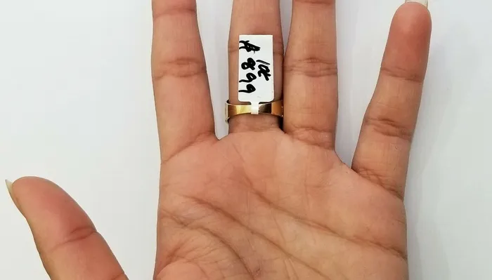 10k Real yellow Gold Nugget men Ring Sizable casual squared gold ring 10kt Globalwatches10 Rings