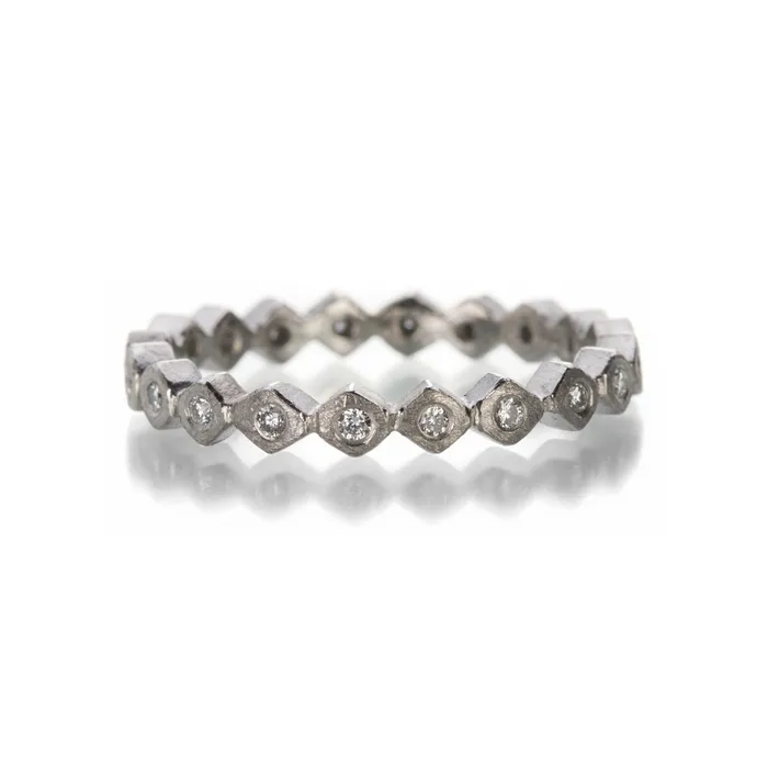 Barbara Heinrich Rings Platinum Harlequin Ring
